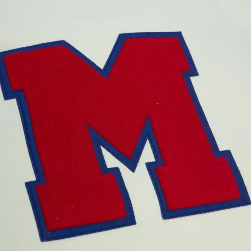 Mitchell & Ness Hoodies & Sweatshirts-Chainstitch Heavyweight Hoodie Retro University Of Mississippi