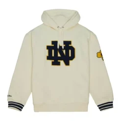 Mitchell & Ness Hoodies & Sweatshirts-Chainstitch Heavyweight Hoodie Current University Of Notre Dame