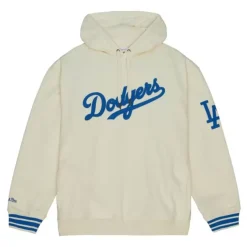 Mitchell & Ness Hoodies & Sweatshirts-Chainstitch Heavyweight Hoodie Current Los Angeles Dodgers