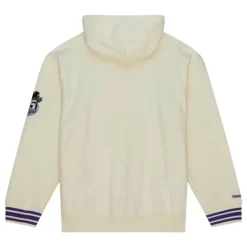 Mitchell & Ness Hoodies & Sweatshirts-Chainstitch Heavyweight Hoodie Retro Sacramento Kings
