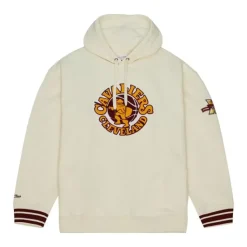 Mitchell & Ness Hoodies & Sweatshirts-Chainstitch Heavyweight Hoodie Retro Cleveland Cavaliers