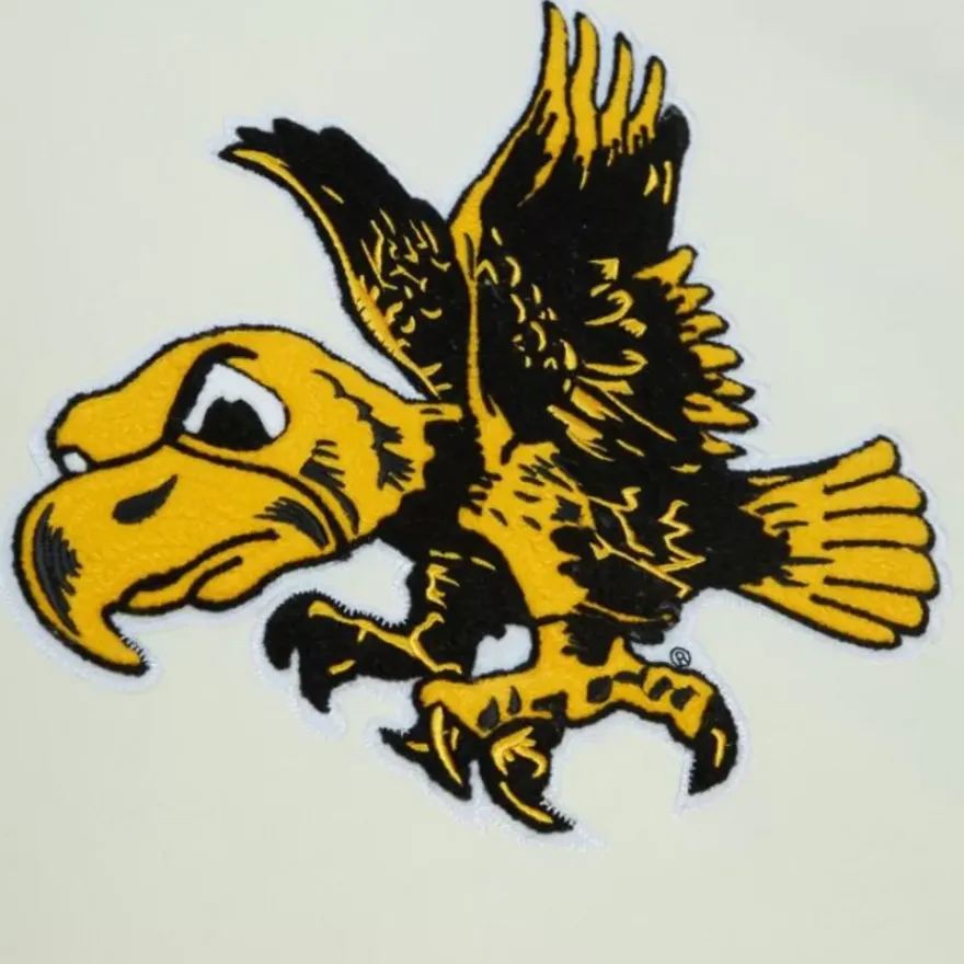 Mitchell & Ness Hoodies & Sweatshirts-Chainstitch Heavyweight Hoodie Retro University Of Iowa