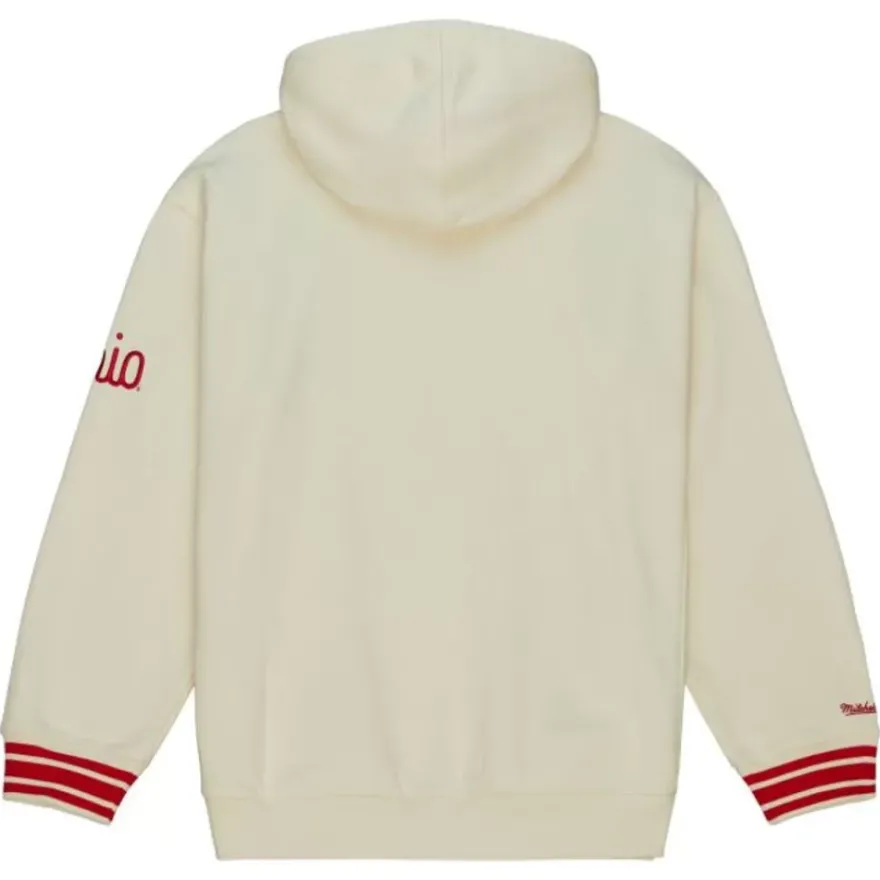 Mitchell & Ness Hoodies & Sweatshirts-Chainstitch Heavyweight Hoodie Current Ohio State