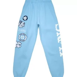 Mitchell & Ness Pants-Champ City Fleece Bottoms University Of North Carolina