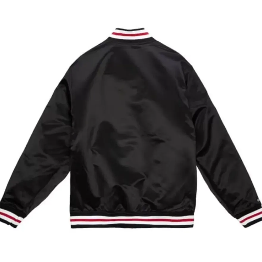 Mitchell & Ness Jackets & Outerwear-Champ City Satin Jacket Chicago Bulls