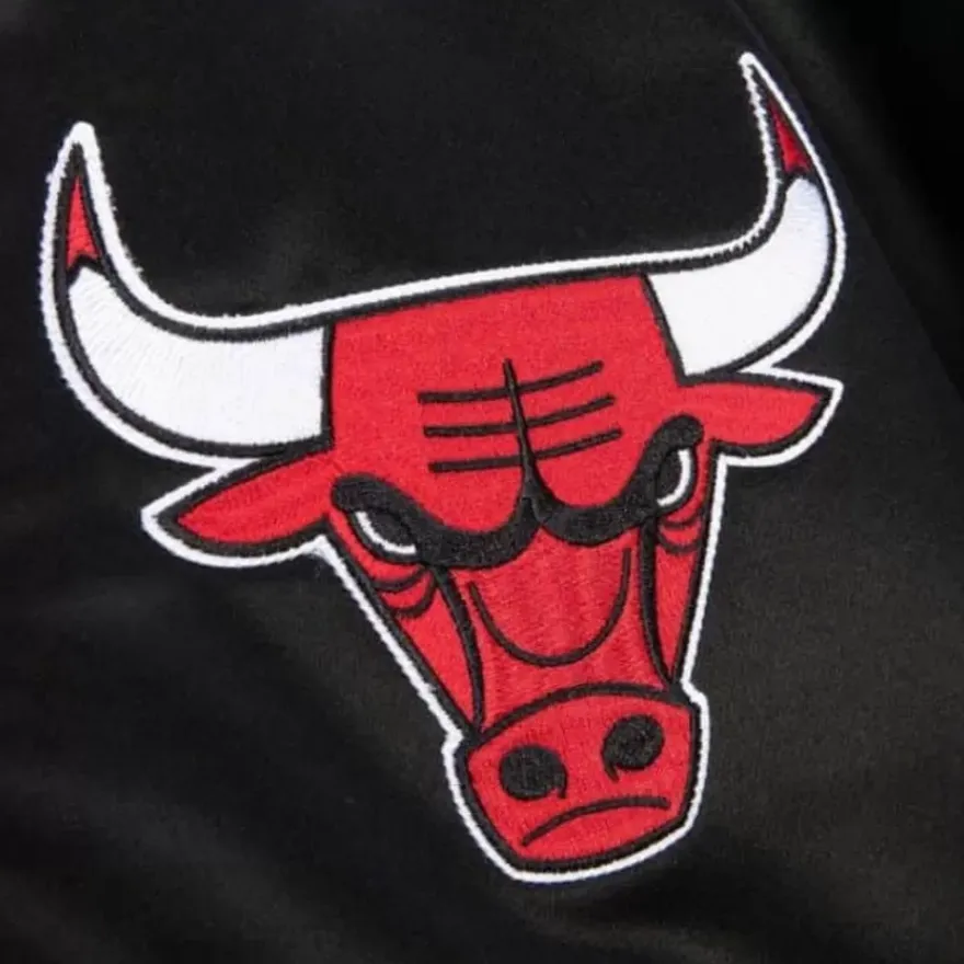 Mitchell & Ness Jackets & Outerwear-Champ City Satin Jacket Chicago Bulls