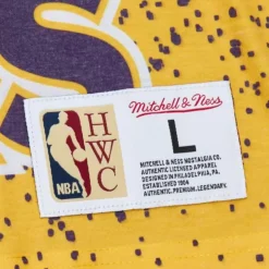 Mitchell & Ness T-Shirts & Tops-Champ City Sublimated Ss Tee Los Angeles Lakers