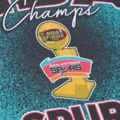 Mitchell & Ness T-Shirts & Tops-Champ City Sublimated Ss Tee San Antonio Spurs