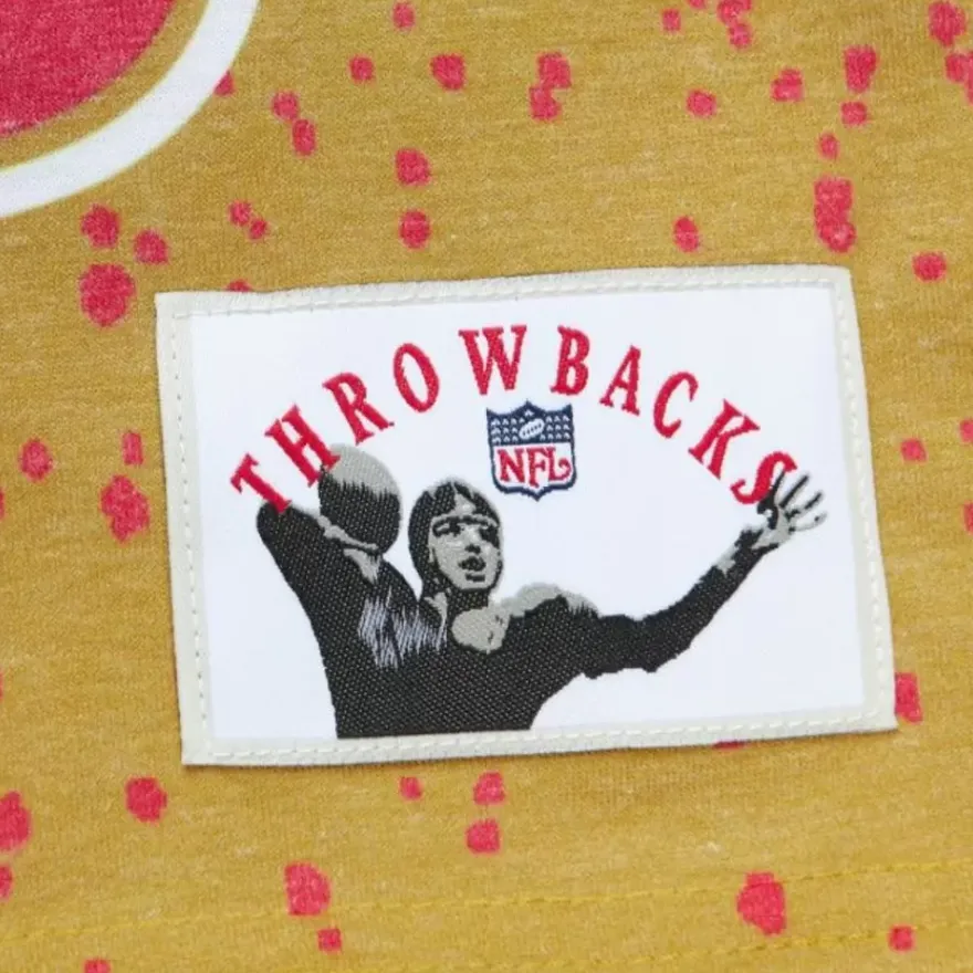 Mitchell & Ness T-Shirts & Tops-Champ City Sublimated Ss Tee San Francisco 49Ers