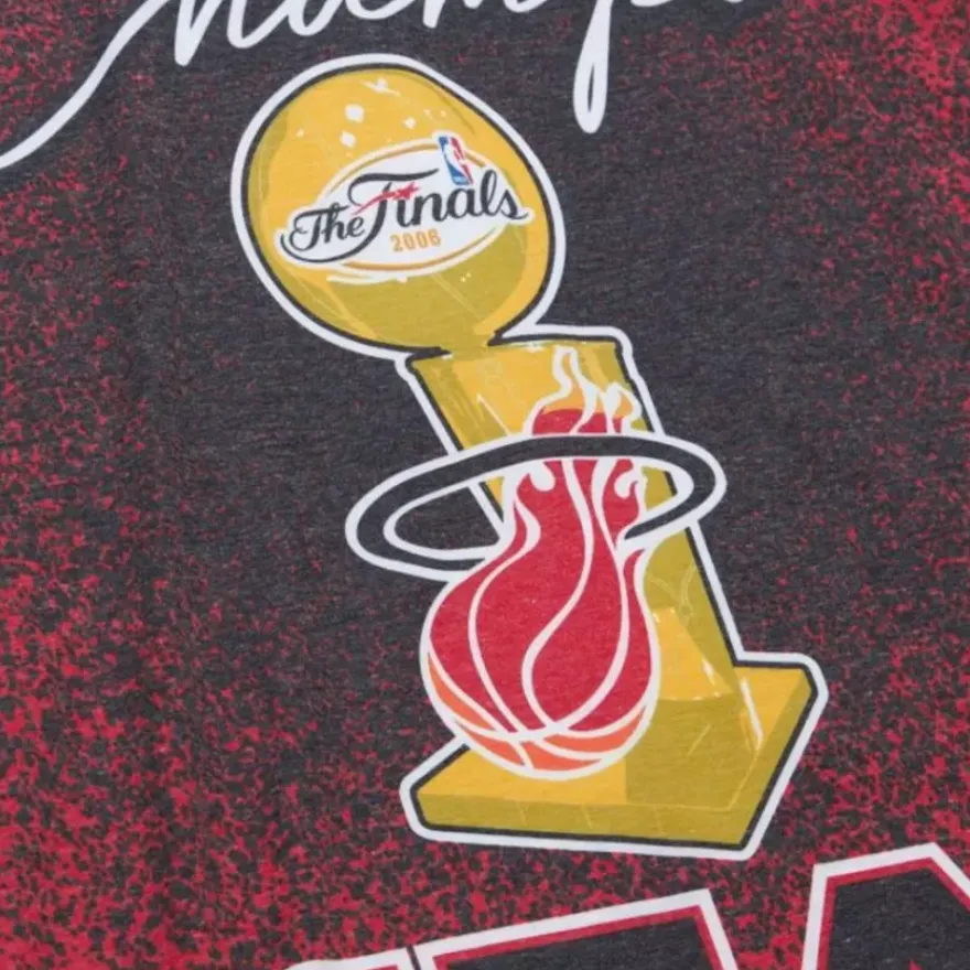 Mitchell & Ness T-Shirts & Tops-Champ City Sublimated Ss Tee Miami Heat