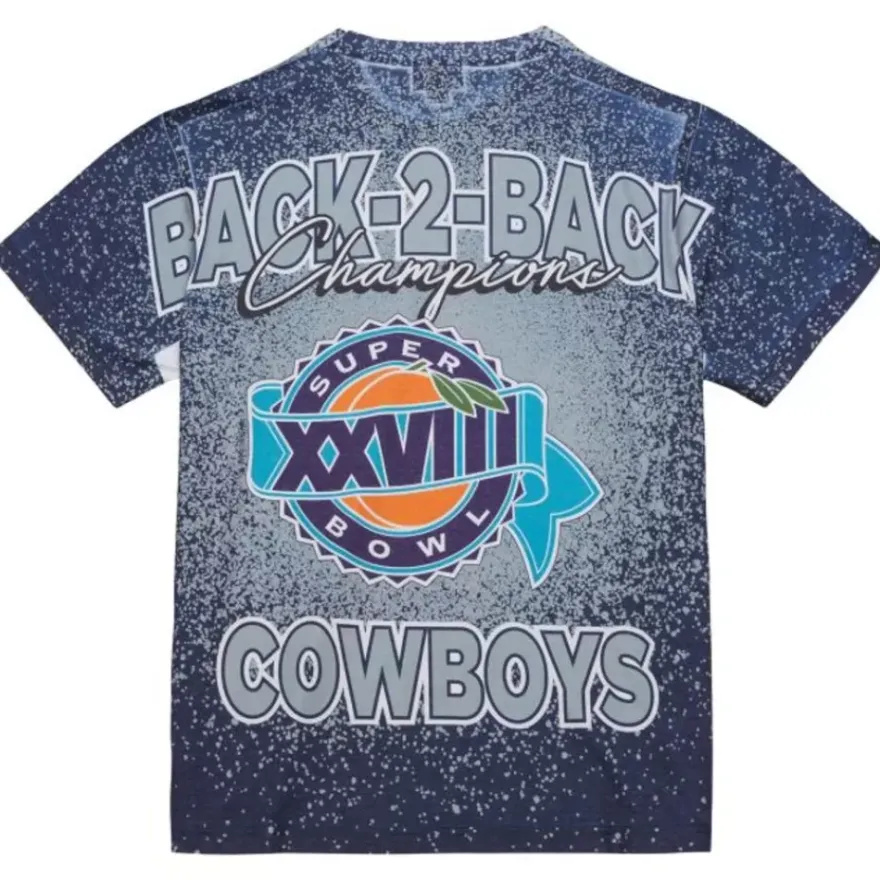 Mitchell & Ness T-Shirts & Tops-Champ City Sublimated Ss Tee Dallas Cowboys