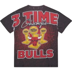 Mitchell & Ness T-Shirts & Tops-Champ City Sublimated Ss Tee Chicago Bulls