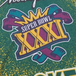 Mitchell & Ness T-Shirts & Tops-Champ City Sublimated Ss Tee Green Bay Packers