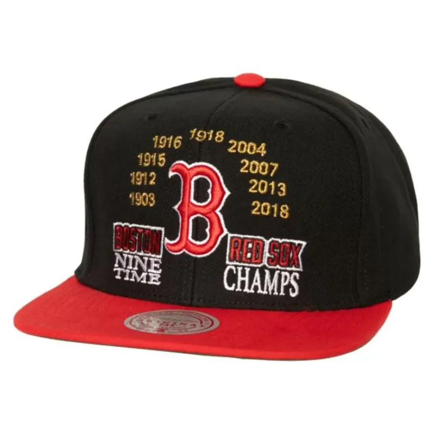 Mitchell & Ness Snapback-Champ Is Here Snapback Boston Red Sox