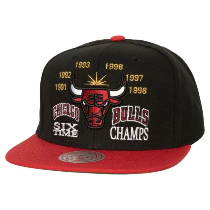 Mitchell & Ness Snapback-Champ Is Here Snapback Chicago Bulls