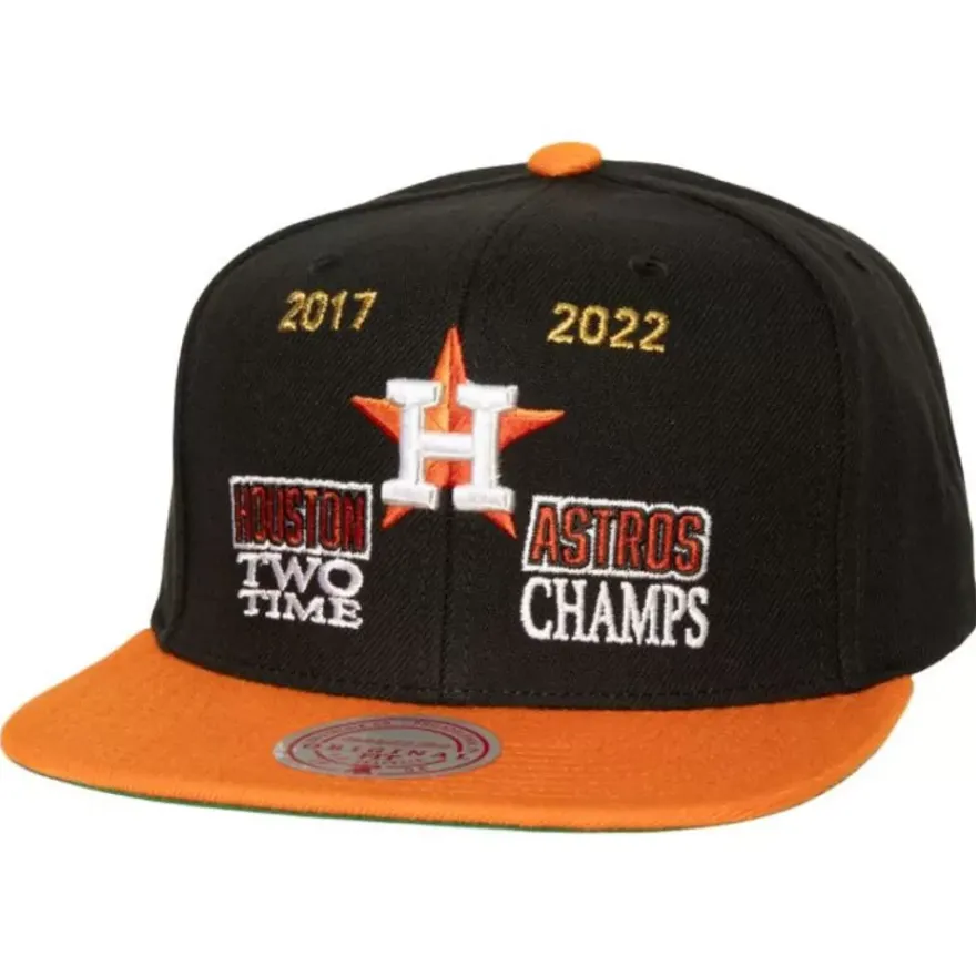 Mitchell & Ness Snapback-Champ Is Here Snapback Houston Astros