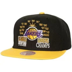 Mitchell & Ness Snapback-Champ Is Here Snapback Los Angeles Lakers