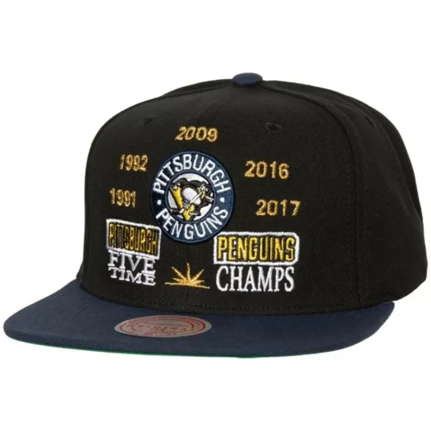 Mitchell & Ness Snapback-Champ Is Here Snapback Vntg Pittsburgh Penguins