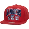 Mitchell & Ness Snapback-Champ Stack Snapback Vntg New York Rangers