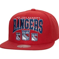 Mitchell & Ness Snapback-Champ Stack Snapback Vntg New York Rangers