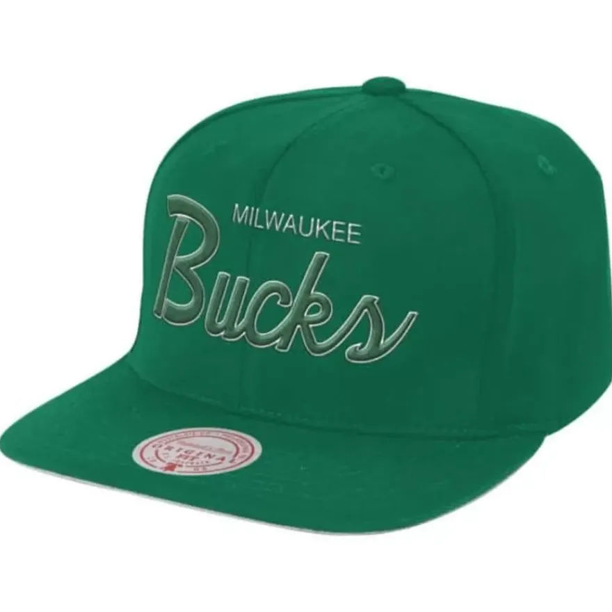 Mitchell & Ness Snapback-Champ Year Trophy Snapack Hwc Milwaukee Bucks