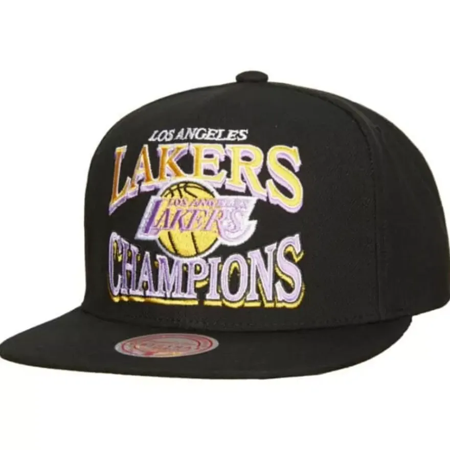 Mitchell & Ness Snapback-Champions Era Snapback Hwc Los Angeles Lakers