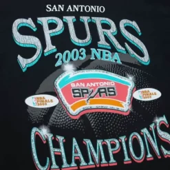 Mitchell & Ness T-Shirts & Tops-Champions Era Ss Tee Hwc San Antonio Spurs