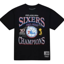 Mitchell & Ness T-Shirts & Tops-Champions Era Ss Tee Hwc Philadelphia 76Ers