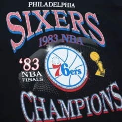 Mitchell & Ness T-Shirts & Tops-Champions Era Ss Tee Hwc Philadelphia 76Ers