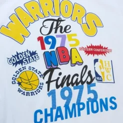 Mitchell & Ness T-Shirts & Tops-Champs Fest Ss Tee Hwc Golden State Warriors