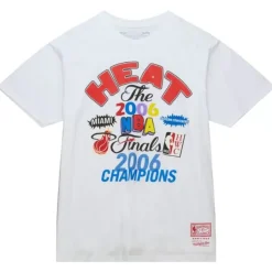 Mitchell & Ness T-Shirts & Tops-Champs Fest Ss Tee Hwc Miami Heat