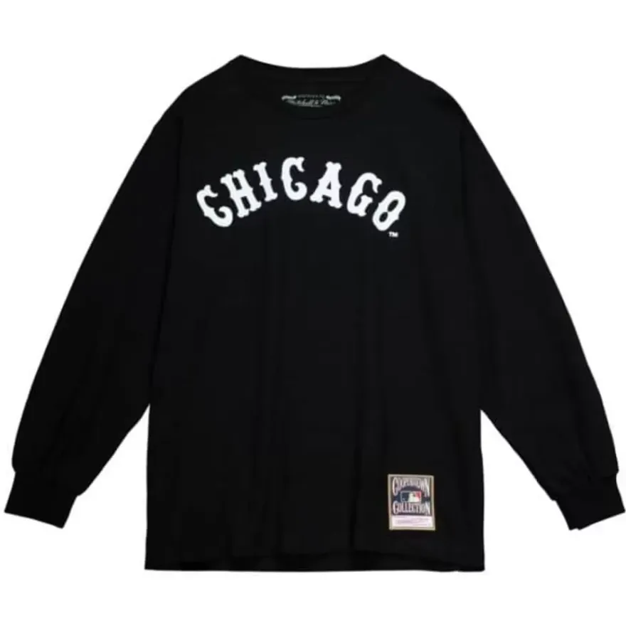 Mitchell & Ness T-Shirts & Tops-Chicago Arched Long Sleeve Chicago White Sox
