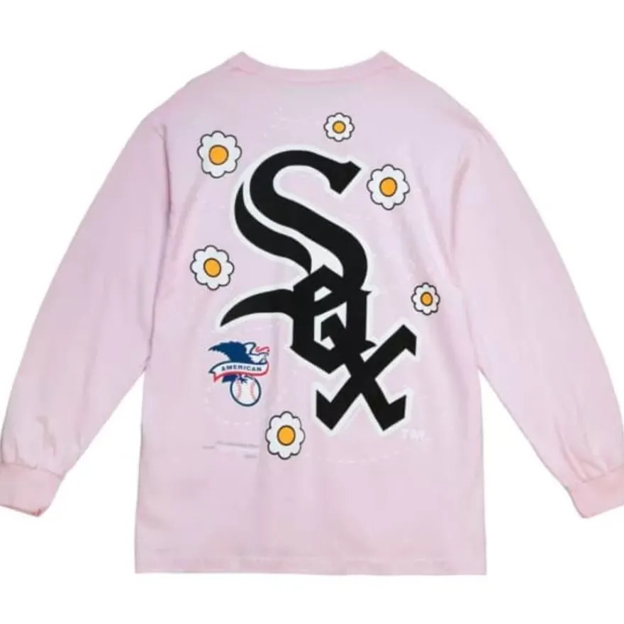 Mitchell & Ness T-Shirts & Tops-Chicago Arched Long Sleeve Chicago White Sox