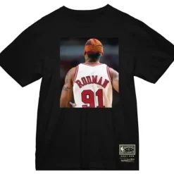 Mitchell & Ness T-Shirts & Tops-Chicago Bulls Dennis Rodman Tee
