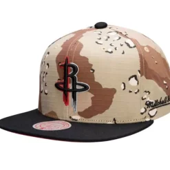 Mitchell & Ness Snapback-Choco Camo Snapback Houston Rockets