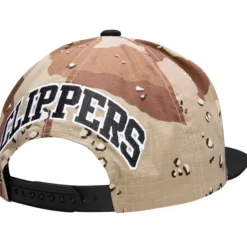 Mitchell & Ness Snapback-Choco Camo Snapback Los Angeles Clippers