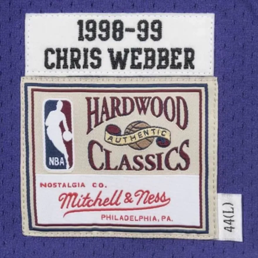 Mitchell & Ness Nba Authentic-Chris Webber 1998-99 Sacramento Kings Alternate Authentic Jersey