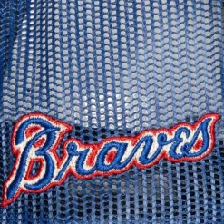 Mitchell & Ness Snapback-Circle Change Trucker Coop Atlanta Braves