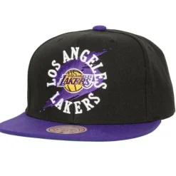 Mitchell & Ness Snapback-Circle Splash Snapback Los Angeles Lakers