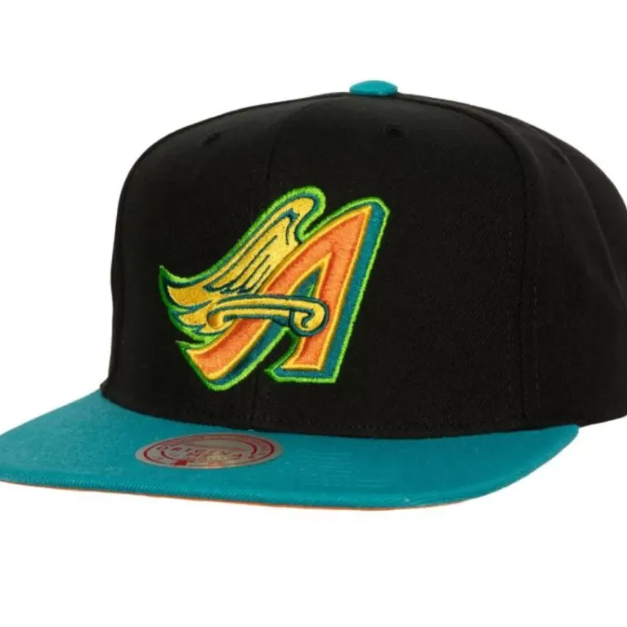 Mitchell & Ness Snapback-Citrus Cooler Snapback Coop Anaheim Angels