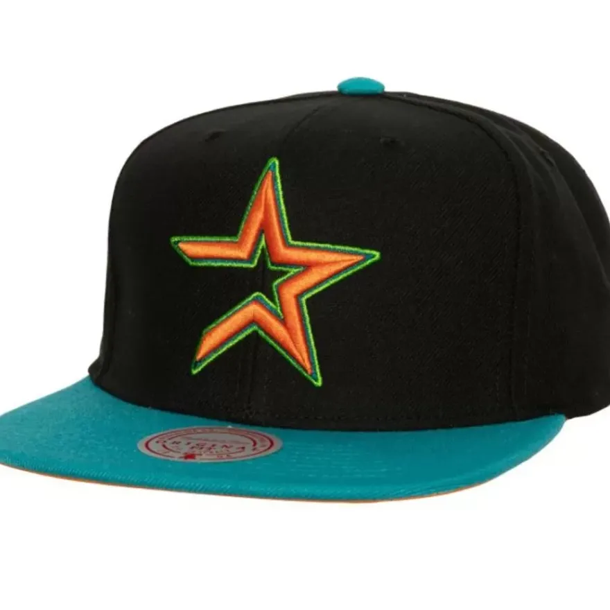 Mitchell & Ness Snapback-Citrus Cooler Snapback Coop Houston Astros