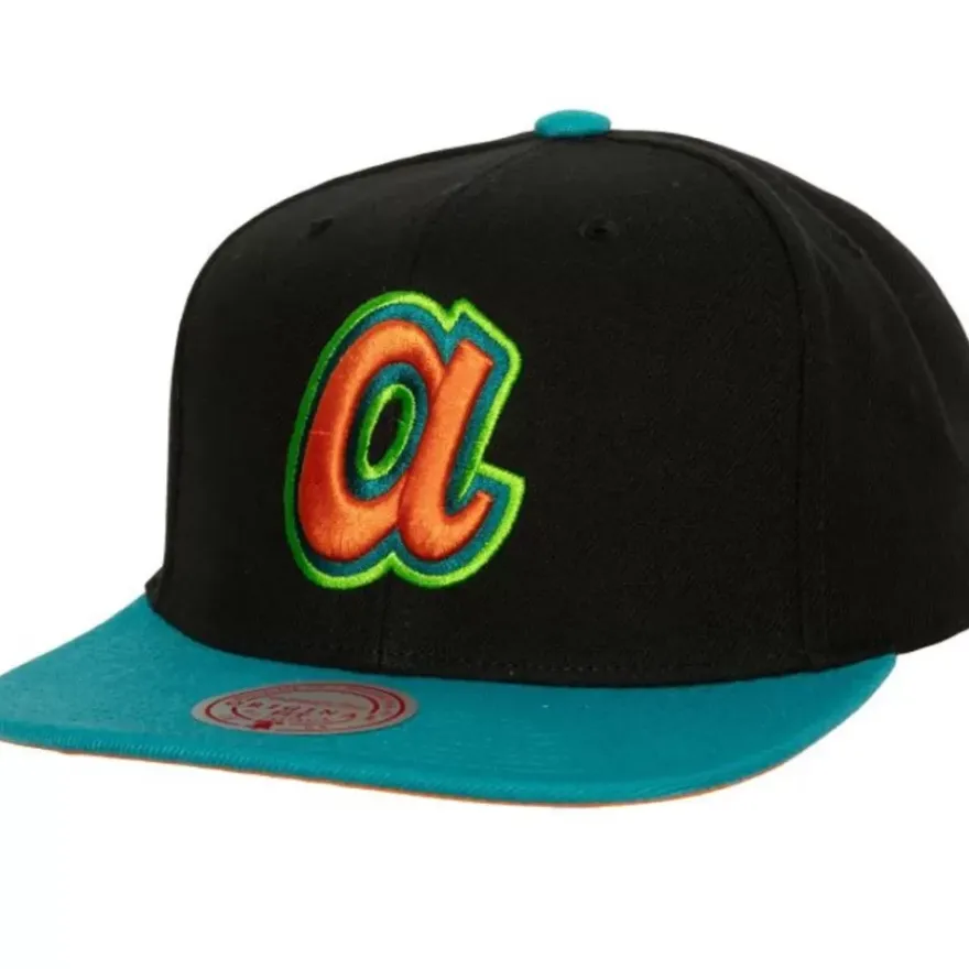 Mitchell & Ness Snapback-Citrus Cooler Snapback Coop Atlanta Braves