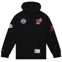 Mitchell & Ness Hoodies & Sweatshirts-City Collection Fleece Hoody Miami Heat