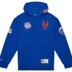 Mitchell & Ness Hoodies & Sweatshirts-City Collection Fleece Hoody New York Mets