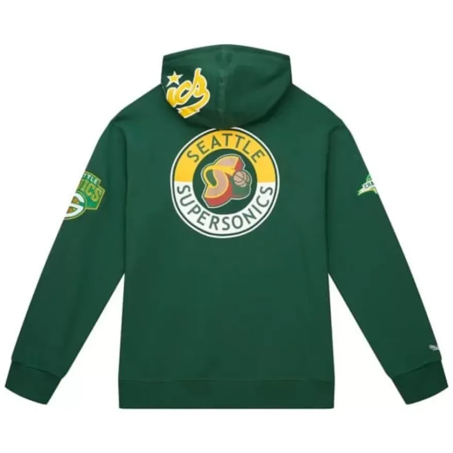 Mitchell & Ness Hoodies & Sweatshirts-City Collection Fleece Hoody Seattle Supersonics