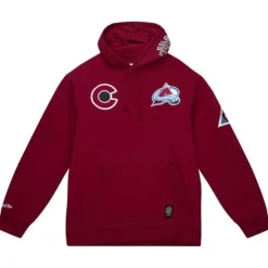 Mitchell & Ness Hoodies & Sweatshirts-City Collection Fleece Hoody Colorado Avalanche