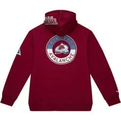 Mitchell & Ness Hoodies & Sweatshirts-City Collection Fleece Hoody Colorado Avalanche