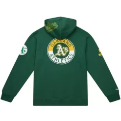 Mitchell & Ness Hoodies & Sweatshirts-City Collection Fleece Hoody Oakland Athletics
