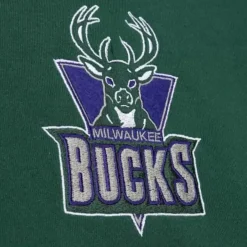 Mitchell & Ness Hoodies & Sweatshirts-City Collection Fleece Hoody Milwaukee Bucks