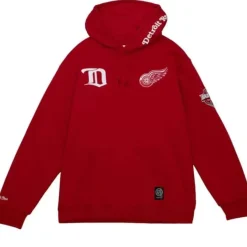 Mitchell & Ness Hoodies & Sweatshirts-City Collection Fleece Hoody Detroit Red Wings